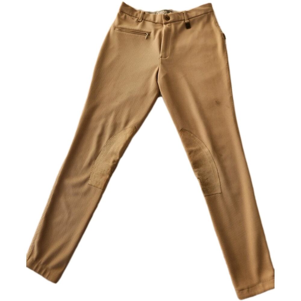 Tan Equestrian Riding Breeches Pants Devon Aire 28R